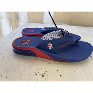 Reef Women's Fanning X MLB Chicago Cubs Size 7 Medium Width Brand New